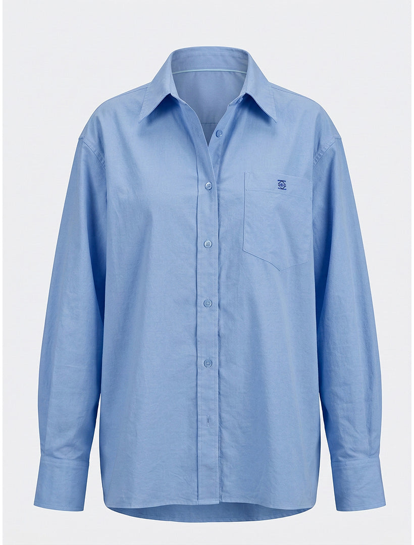 Zjoosh Boyfriend Shirt Sky