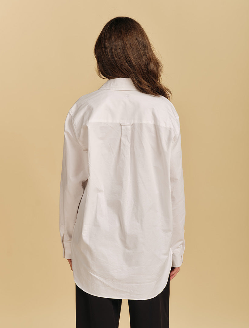 Zjoosh Boyfriend Shirt White
