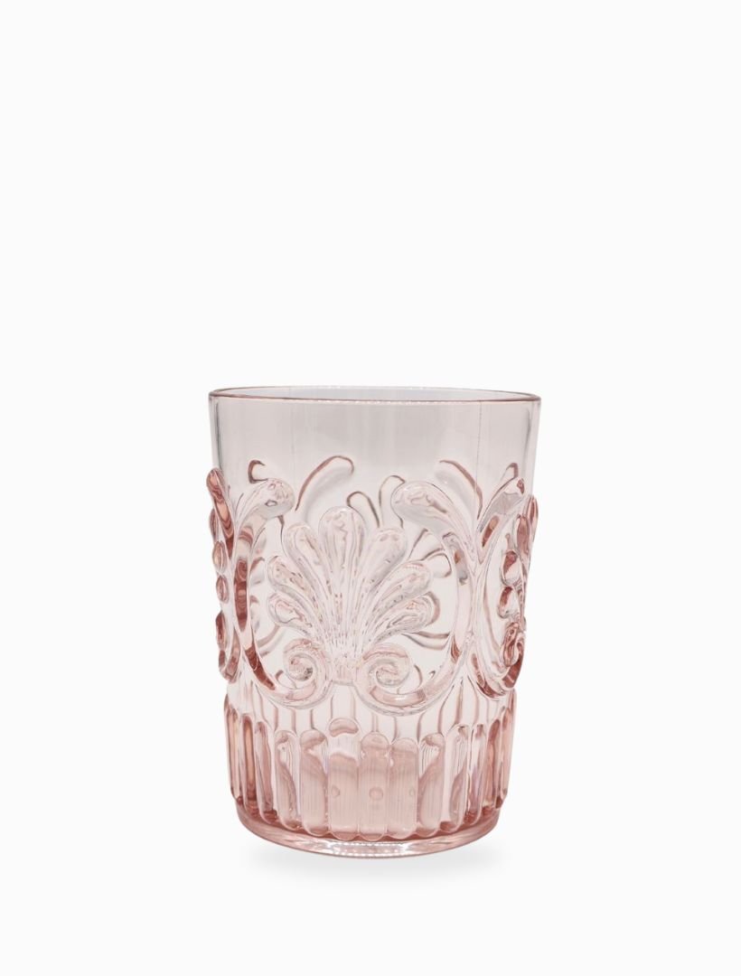 Acrylic Tumbler Scollop Blush - Zjoosh