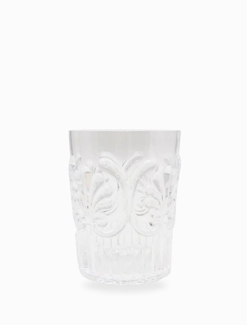 Acrylic Tumbler Scollop Clear - Zjoosh