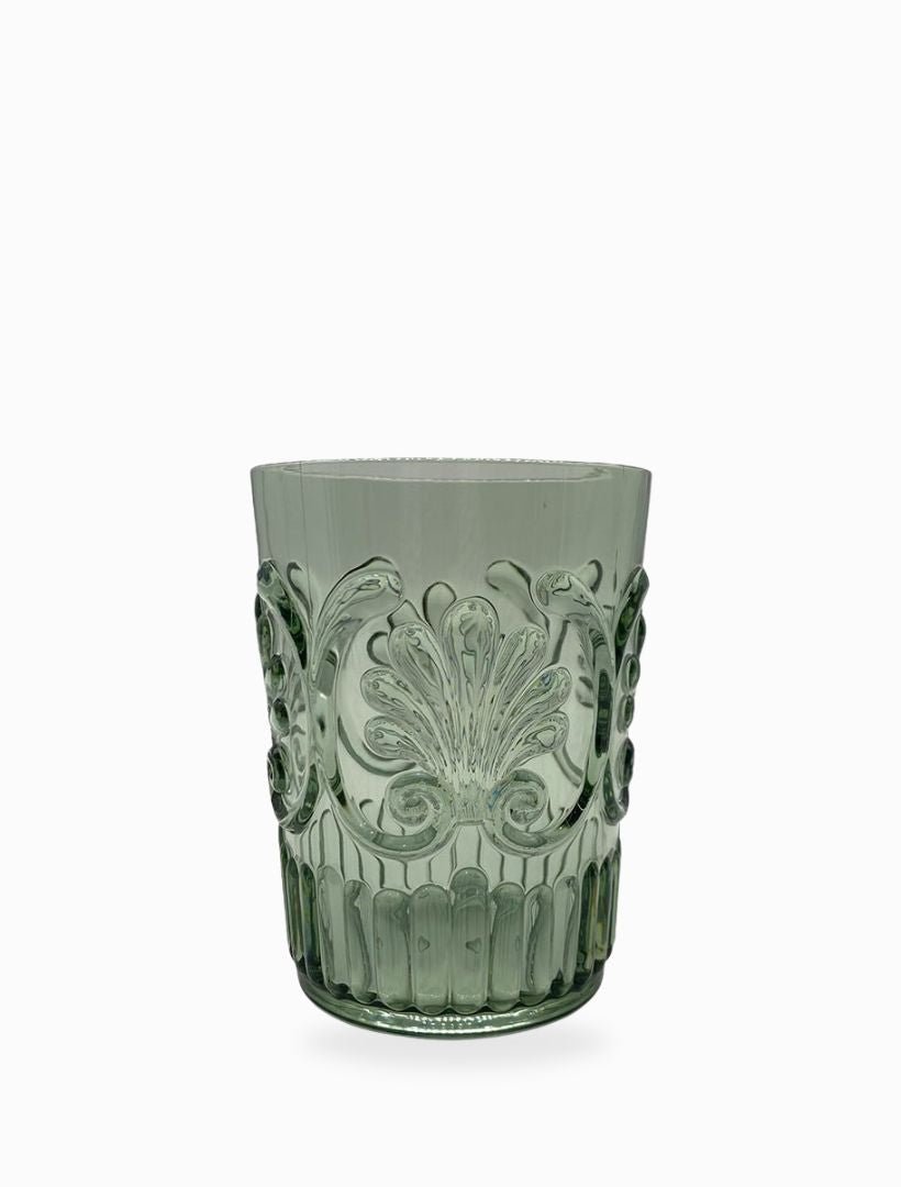 Acrylic Tumbler Scollop Green - Zjoosh