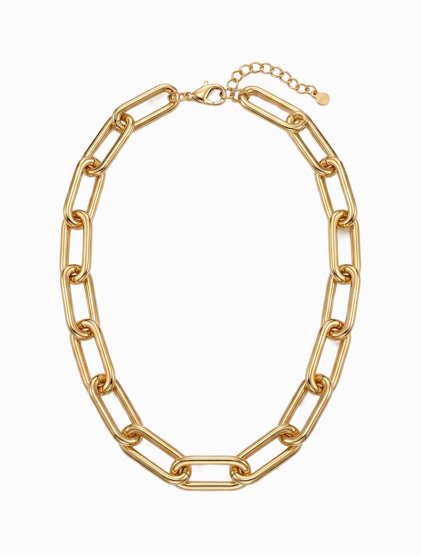Alberto Chain Necklace Gold - Zjoosh