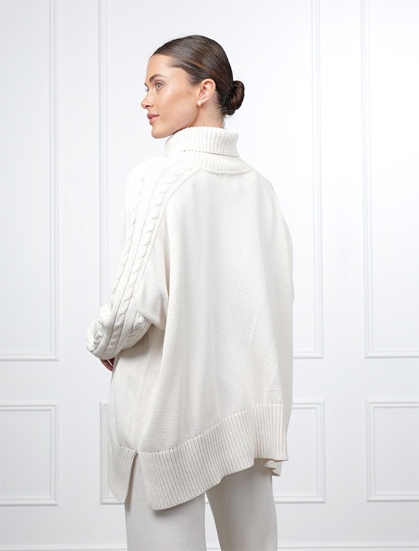 Ali Cable Jumper Bone - Zjoosh