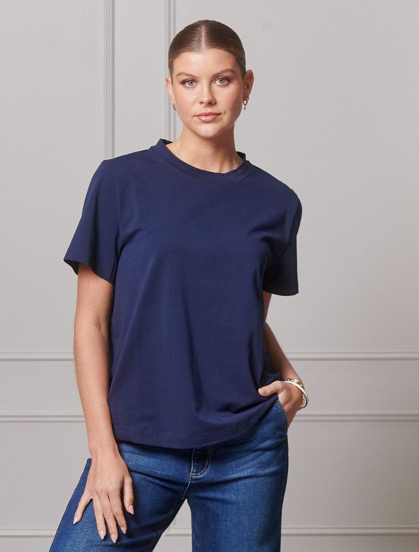 Alice Tee Navy - Zjoosh