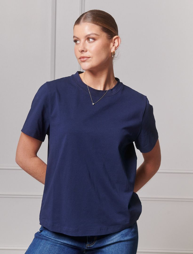 Alice Tee Navy - Zjoosh