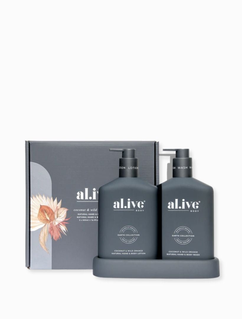 AL.IVE Coconut & Wild Orange Duo 500ml - Zjoosh
