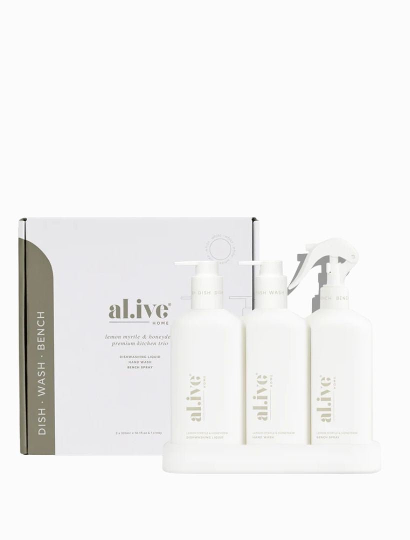 AL.IVE Lemon Myrtle & Honeydew Kitchen Trio - Zjoosh