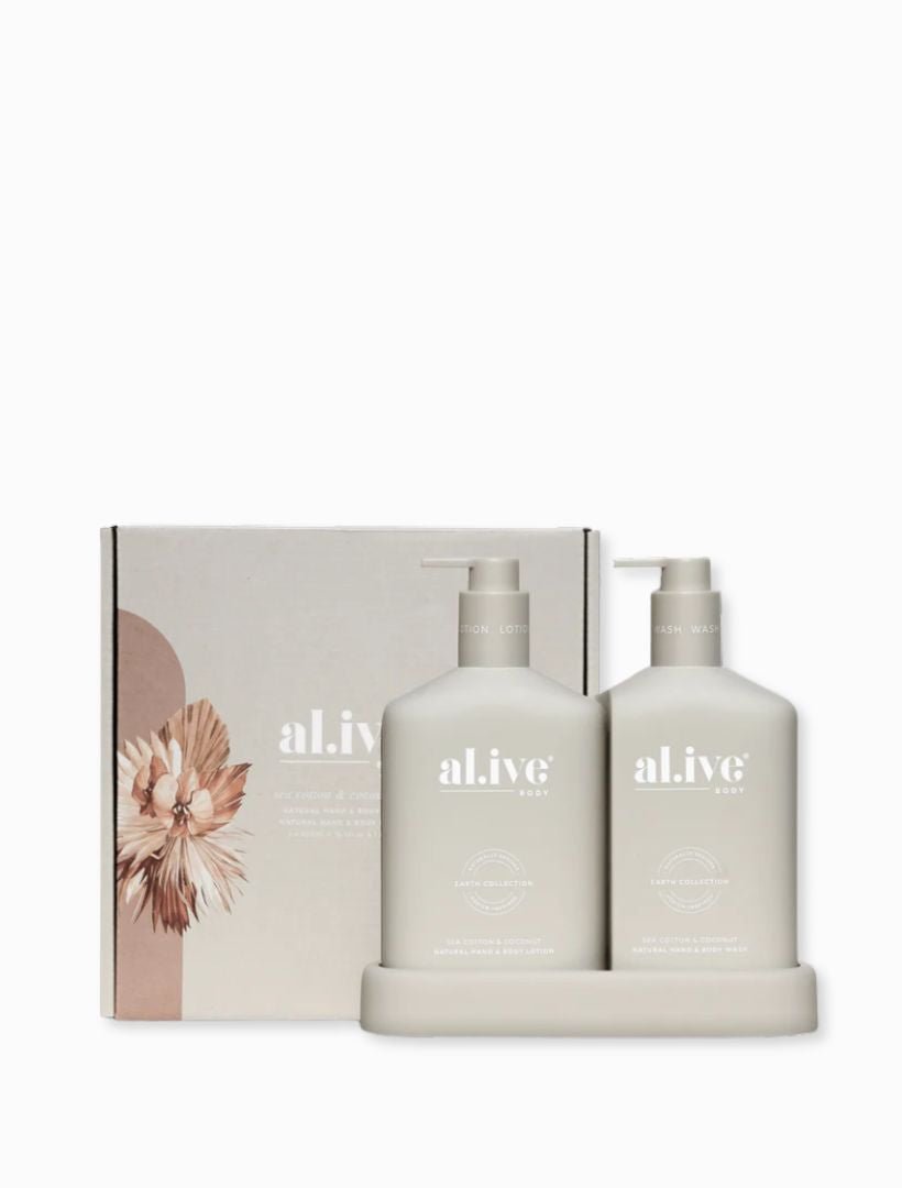 AL.IVE Sea cotton & Coconut Duo 500ml - Zjoosh