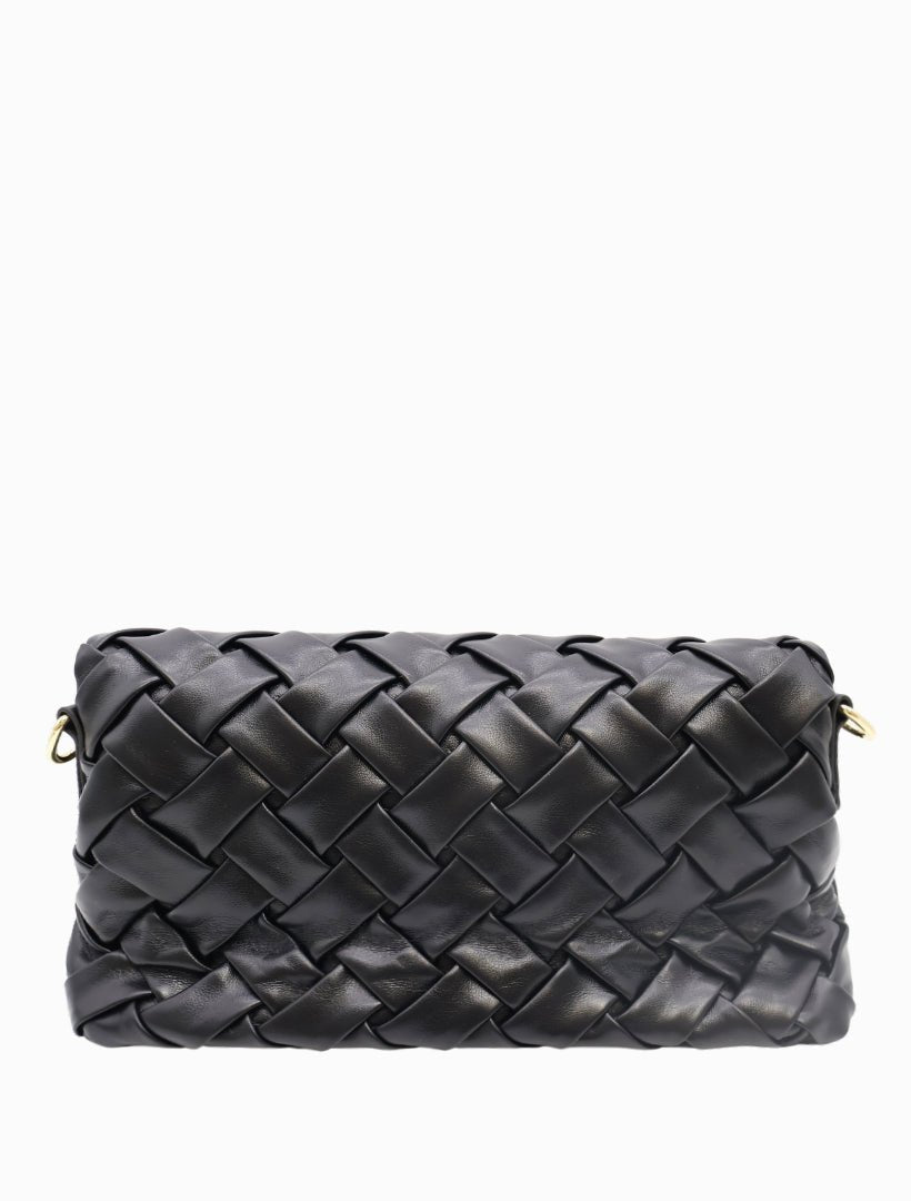 Amber Woven Bag Black - Zjoosh