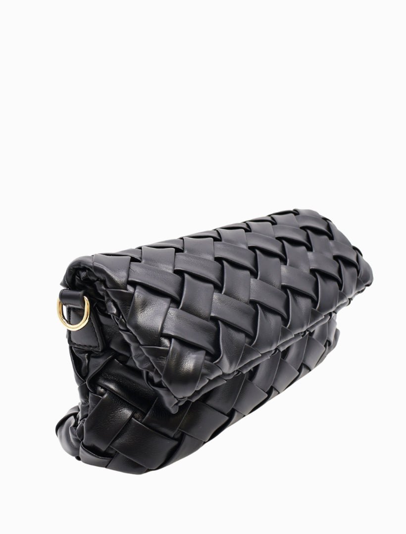 Amber Woven Bag Black - Zjoosh