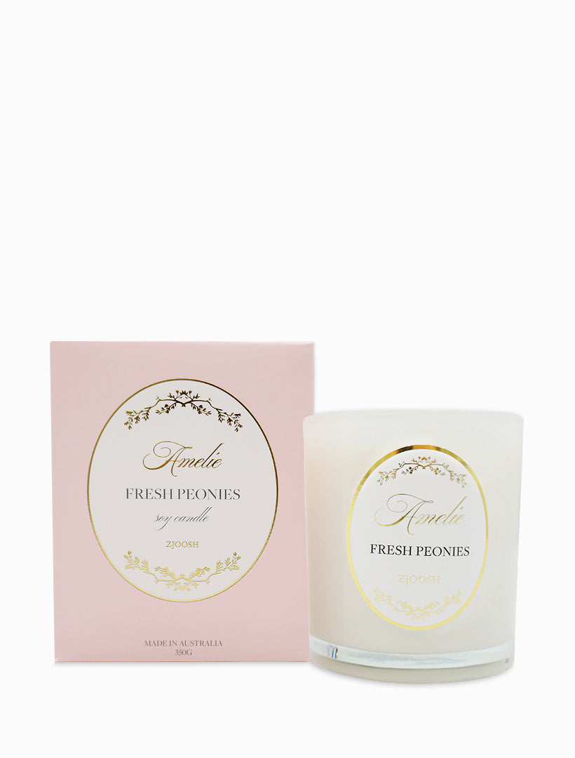 Zjoosh Candle Amelie Fresh Peonies