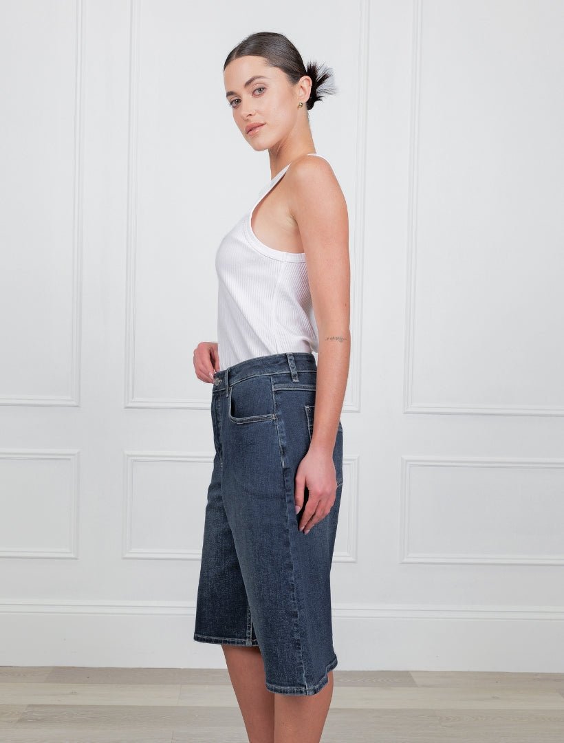 Amy Denim Short Indigo - Zjoosh