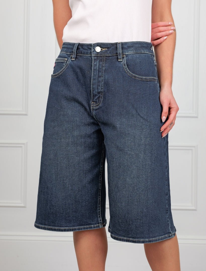 Amy Denim Short Indigo - Zjoosh