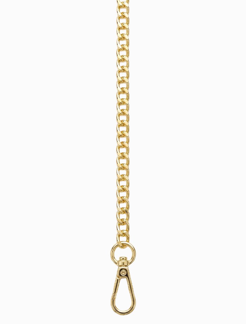 Antonella Long Chain Strap Gold - Zjoosh