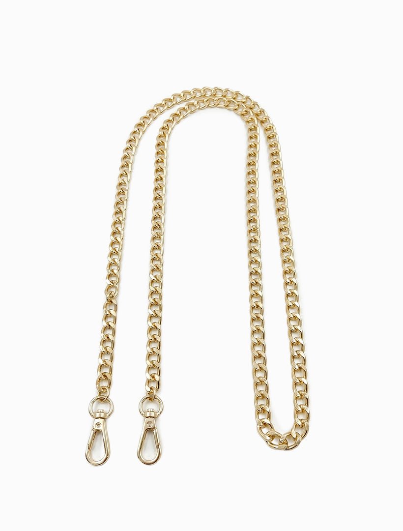Antonella Long Chain Strap Gold - Zjoosh