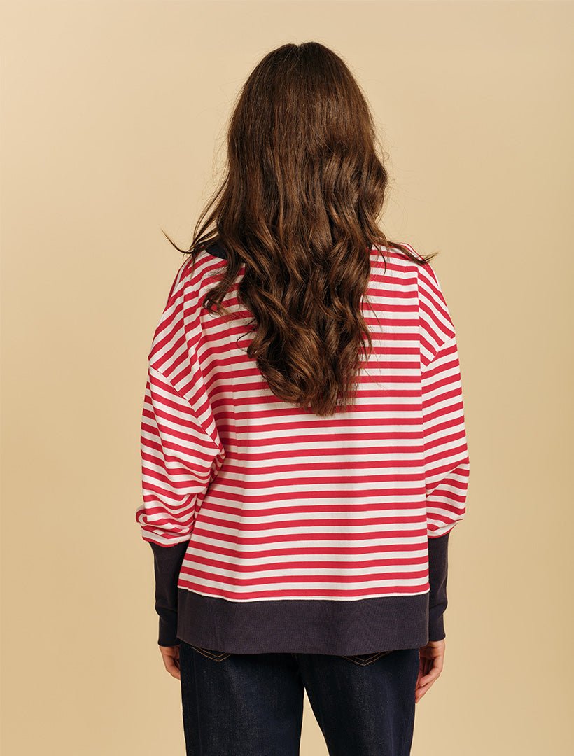 Arrowtown Sweatshirt Red - Zjoosh