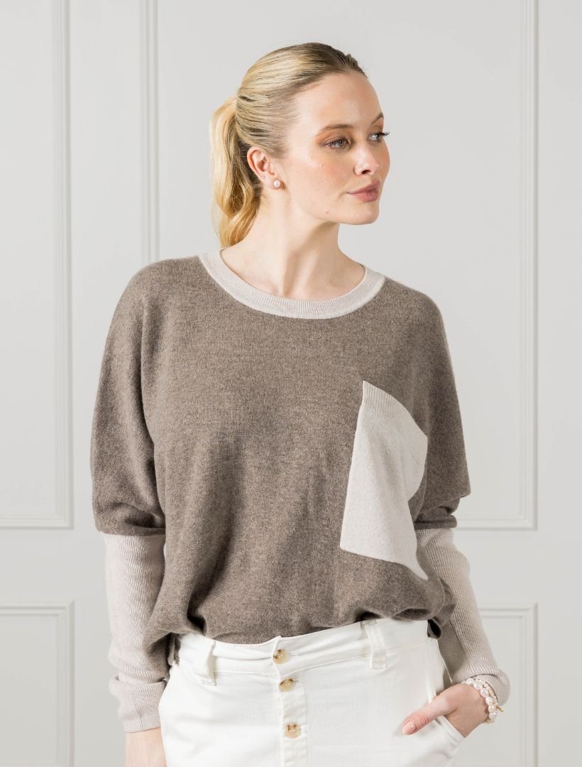 Asher Cashmere Knit Vapor - FINAL SALE - Zjoosh