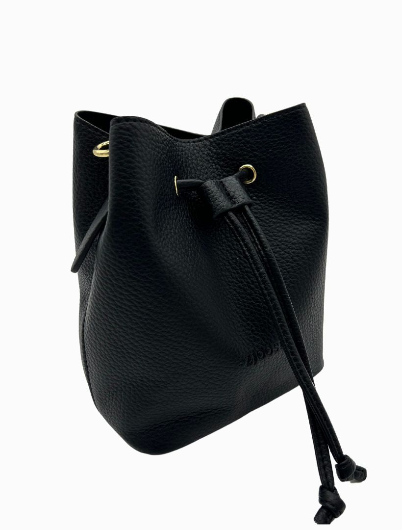 August Cross Body Bag Black - Zjoosh