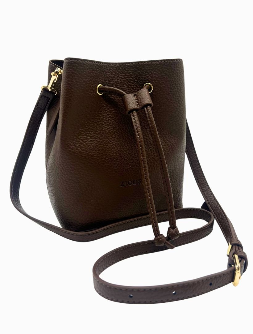 August Cross Body Bag Chocolate - Zjoosh