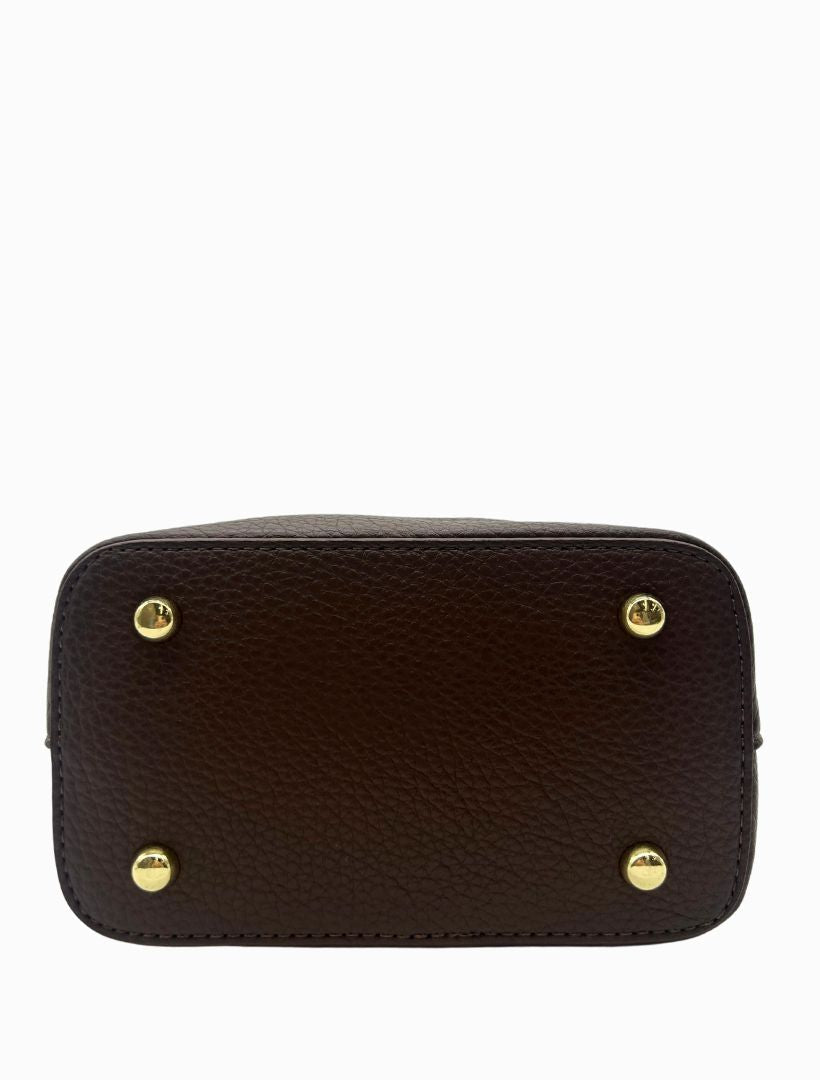 August Cross Body Bag Chocolate - Zjoosh