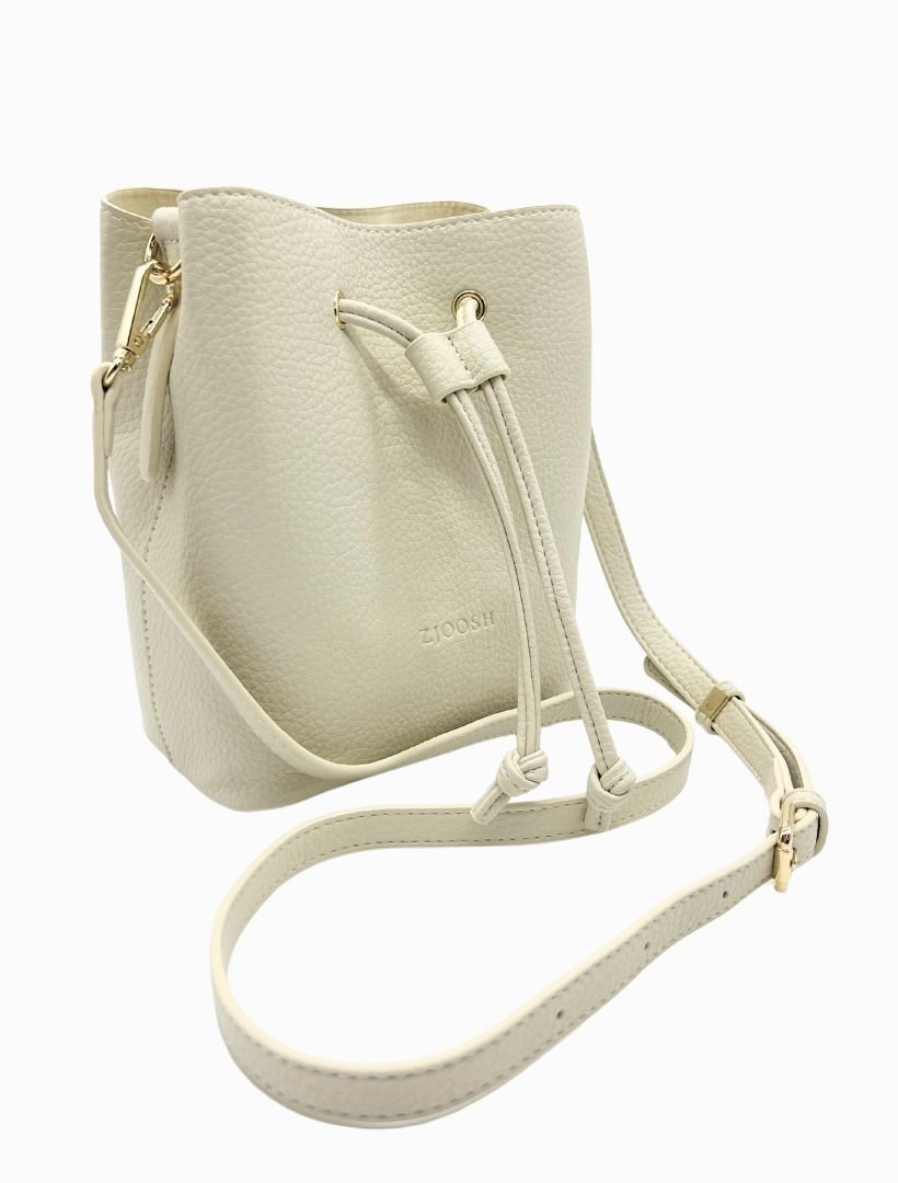 August Cross Body Bag Ecru - Zjoosh