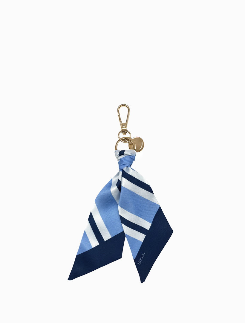 Twilly Bag Charm Navy Blue