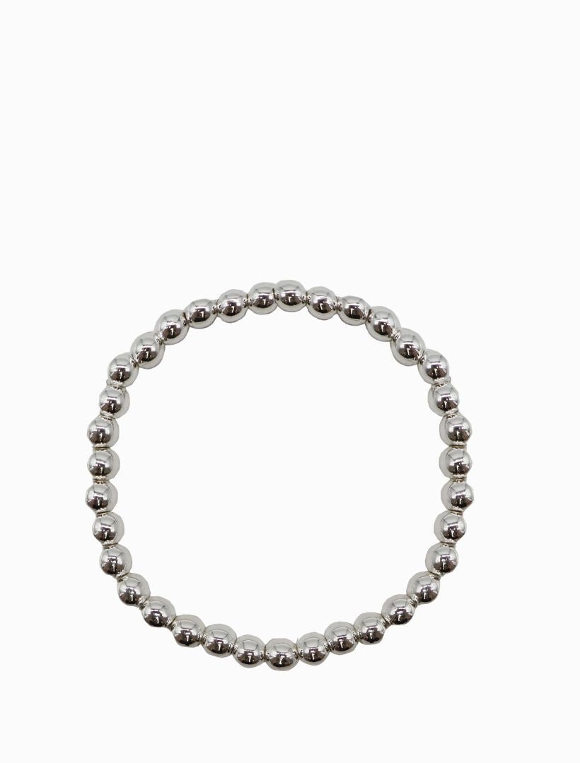 Ball Stretch Bracelet Silver - Zjoosh