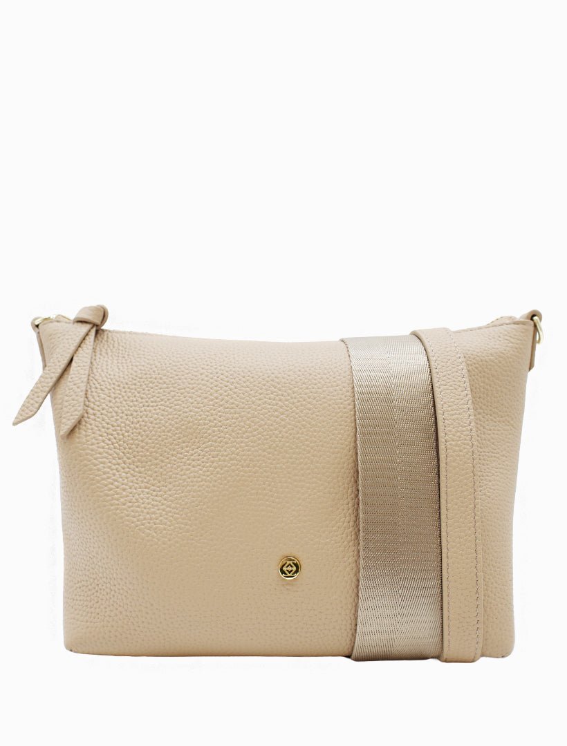 Bancroft Cross Body Bag Beige - Zjoosh