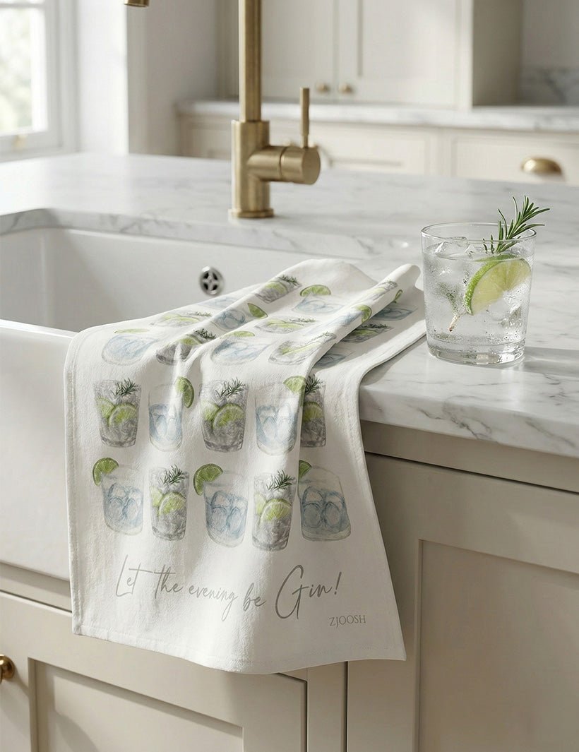 Be Gin Tea Towel - Zjoosh