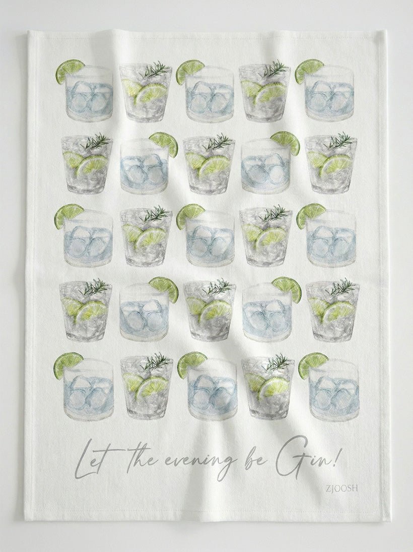 Be Gin Tea Towel - Zjoosh