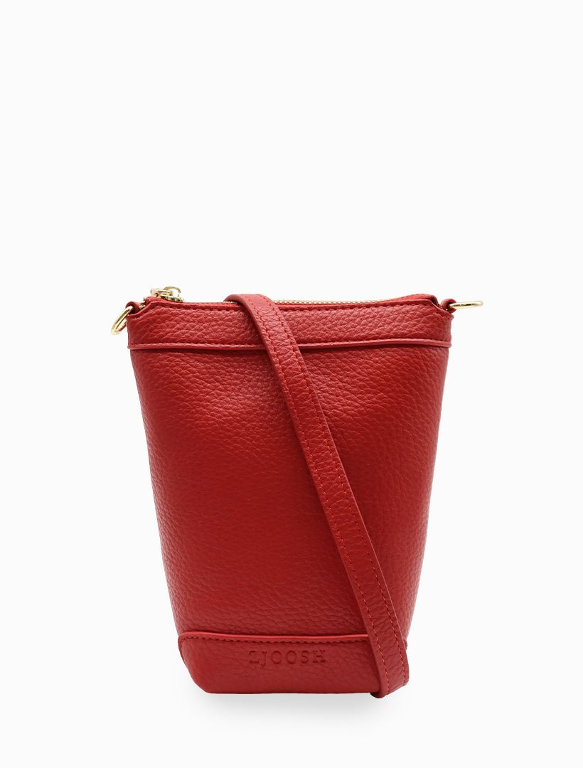 Bec Cross Body Bag Red - Zjoosh