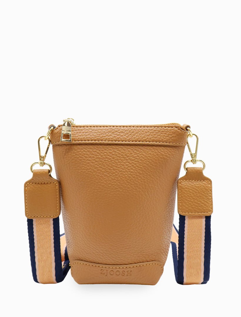 Bec Cross Body Bag Tan - Zjoosh