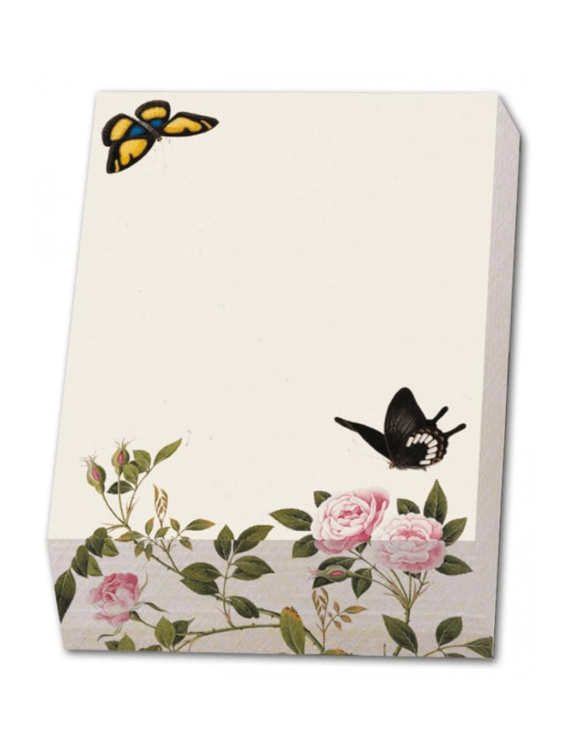 Bekking &amp; Blitz Fitzwilliam Museum Noteblock Roses In Bud and Bloom - Zjoosh