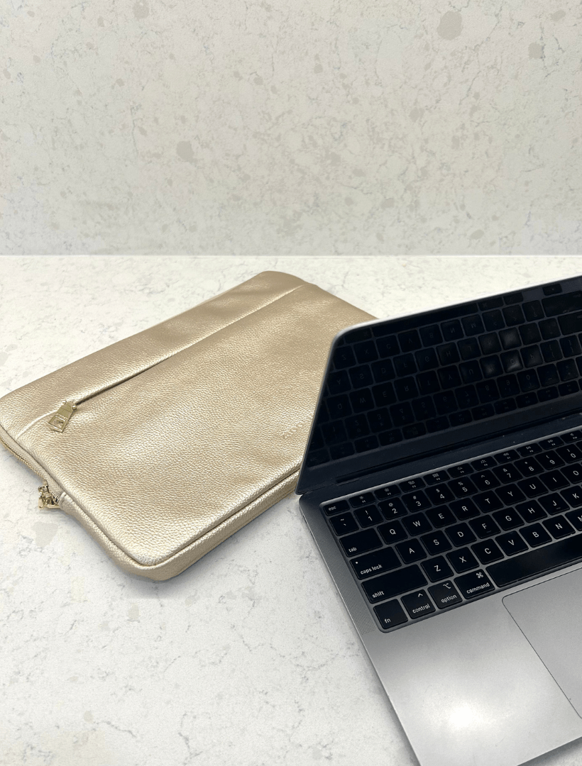 Billy Laptop Cover Gold - Zjoosh