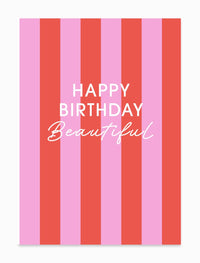 Birthday Stripes Card
