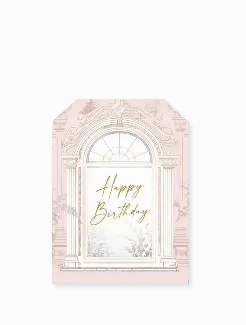 Birthday Window Tag - Zjoosh