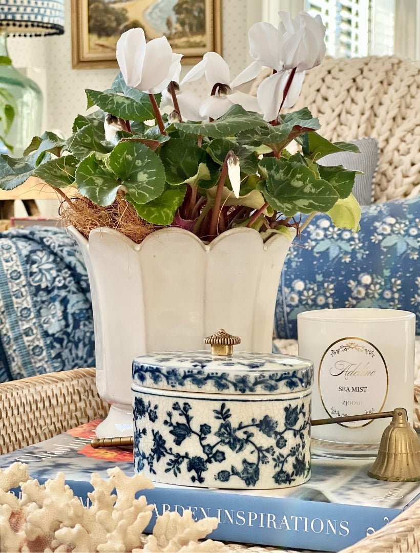 Blue Floral Box - Zjoosh