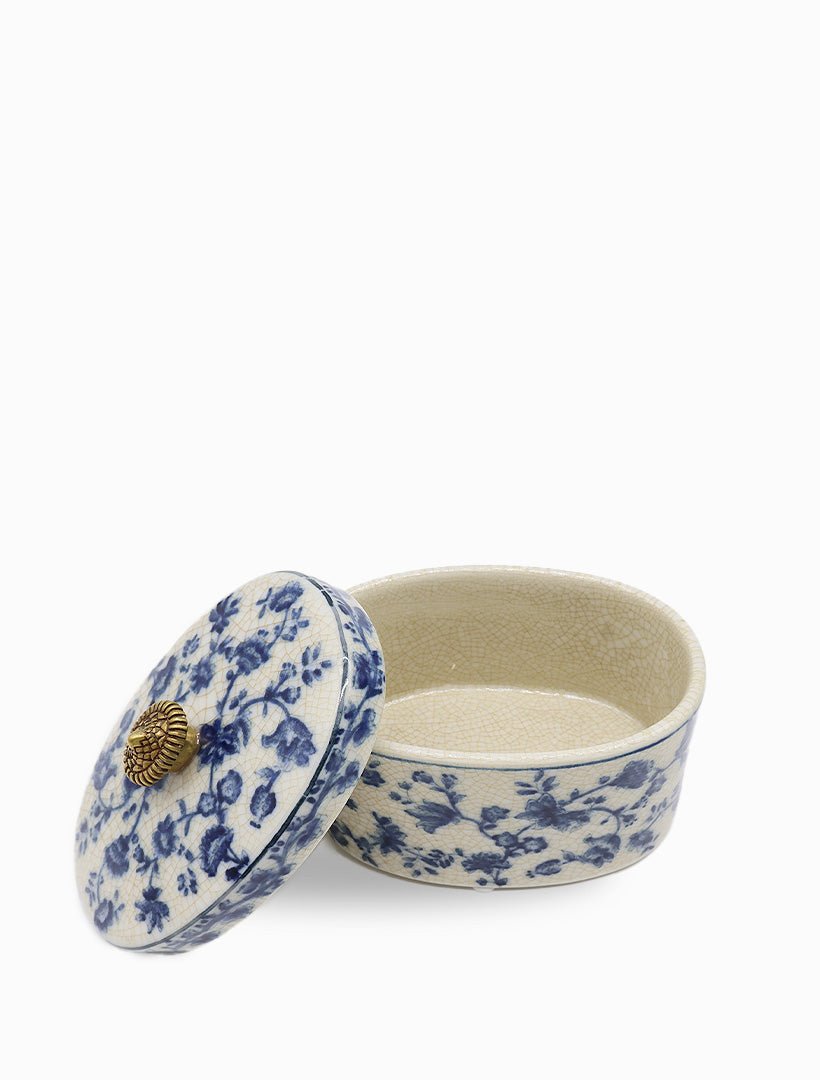 Blue Floral Box - Zjoosh