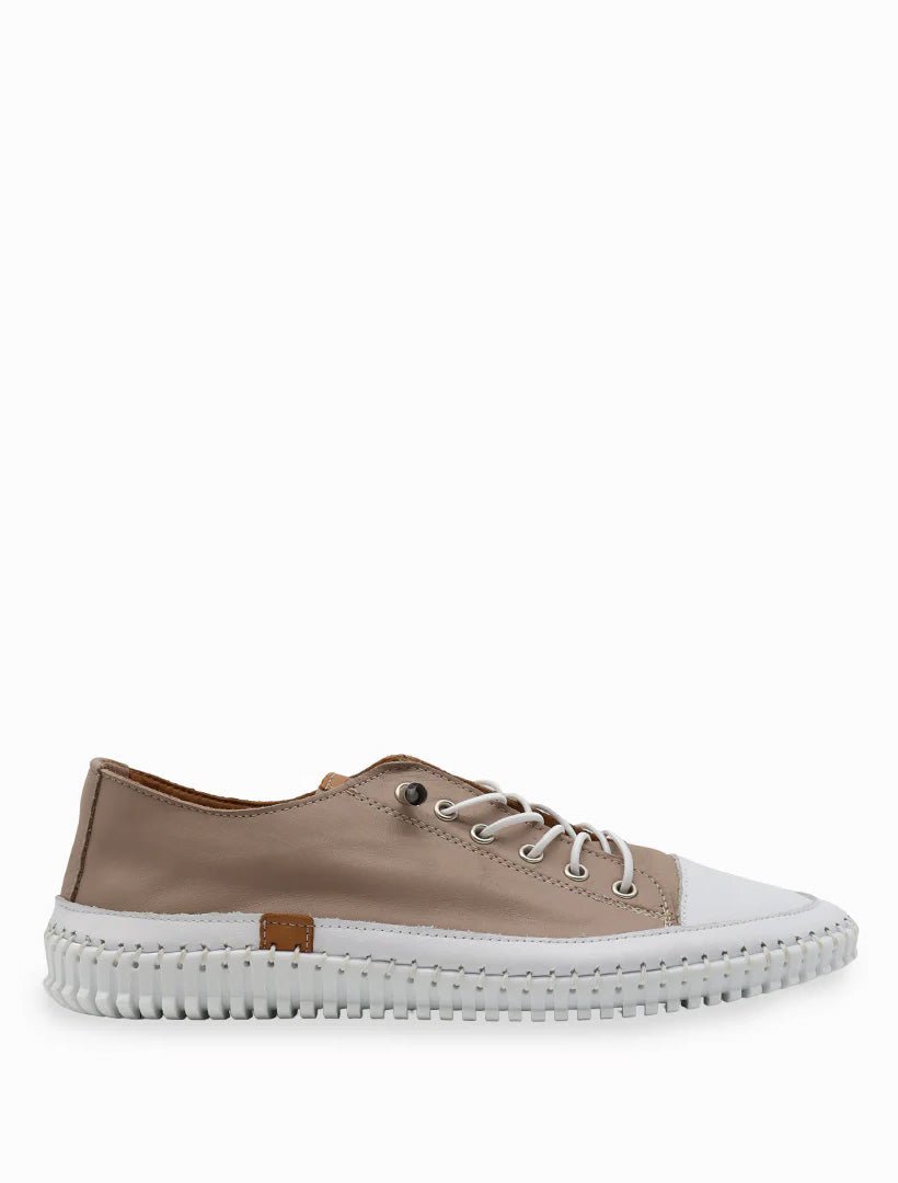 Brooklyn Sailing Sneaker Beige - Zjoosh