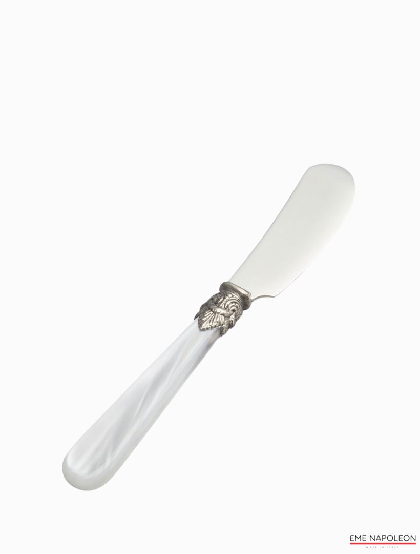 Verona Small Butter Knife White