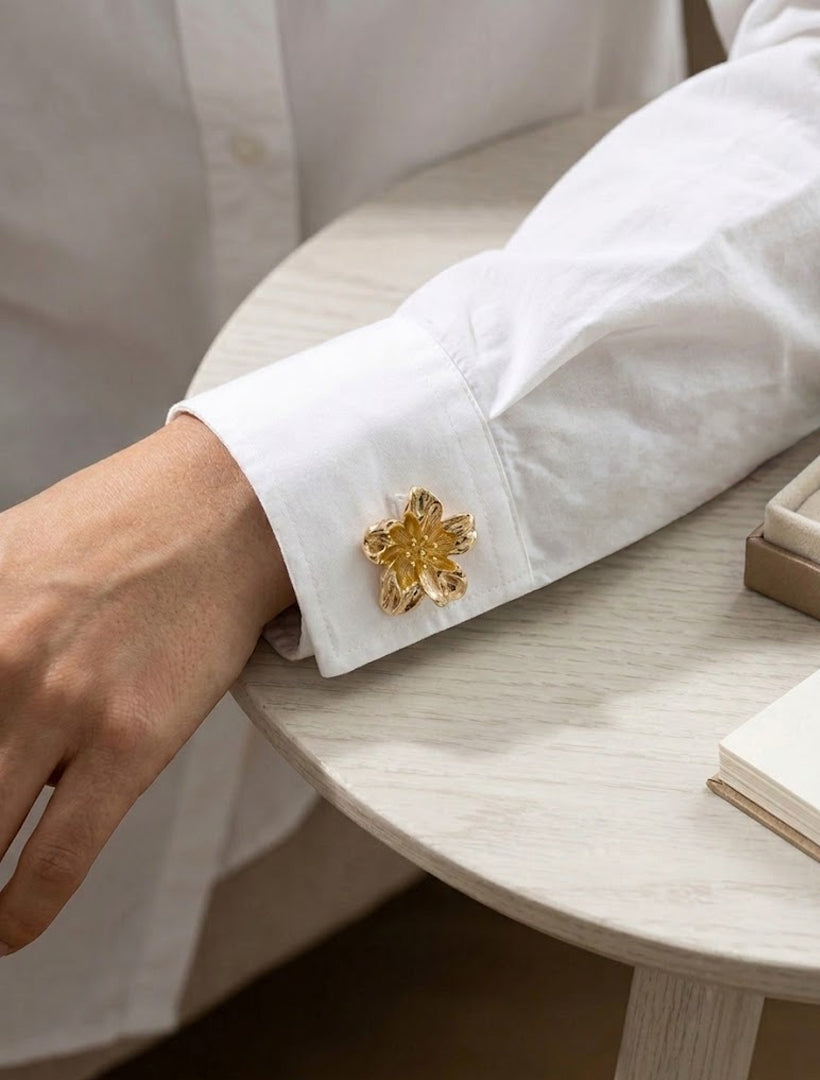 Gilded Lily Button Cover Set of 2