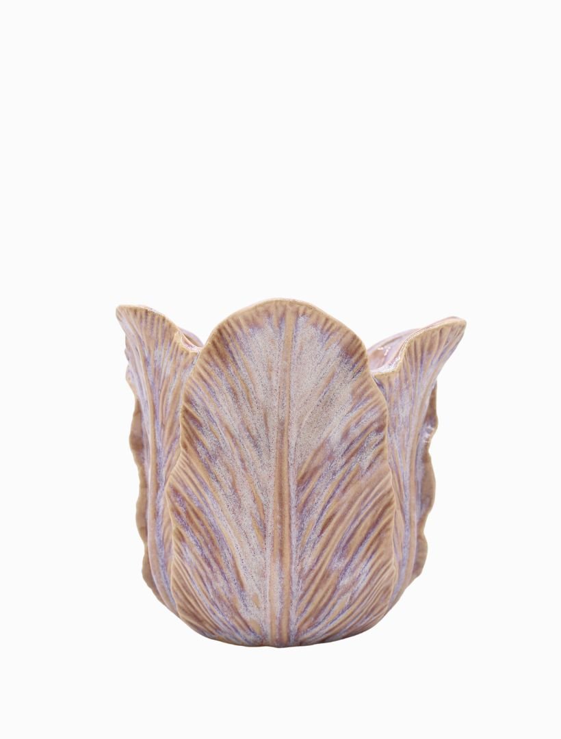 Cabbage Leaf Pot Pink Large - Zjoosh