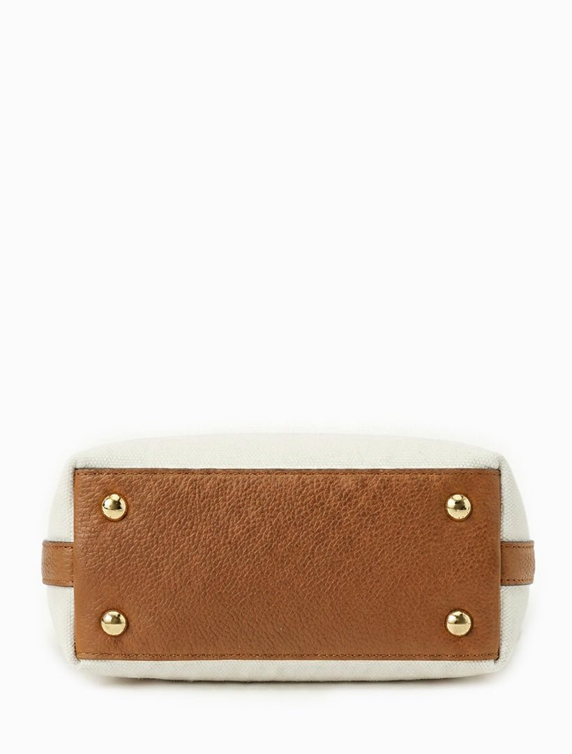 Candice Bag White Tan - Zjoosh
