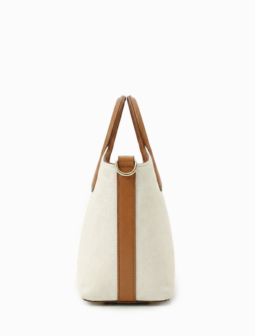 Candice Bag White Tan - Zjoosh