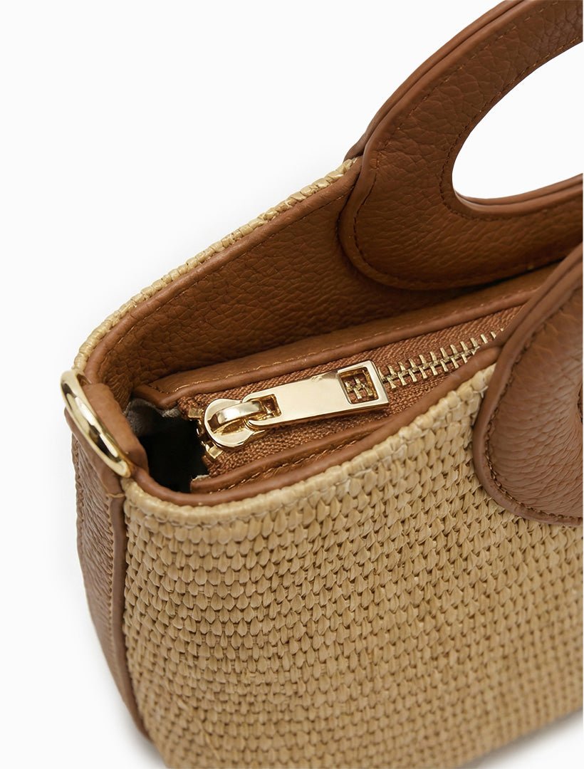 Candice Palma Bag Tan - Zjoosh