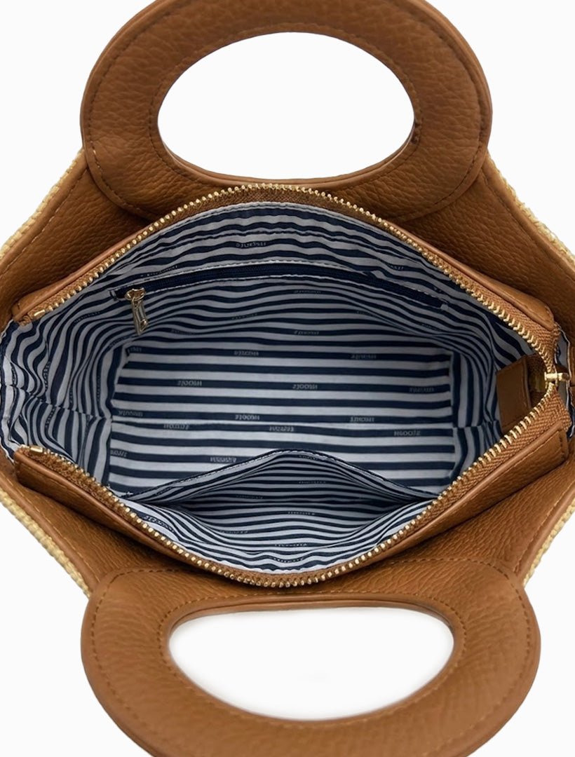 Candice Palma Bag Tan - Zjoosh