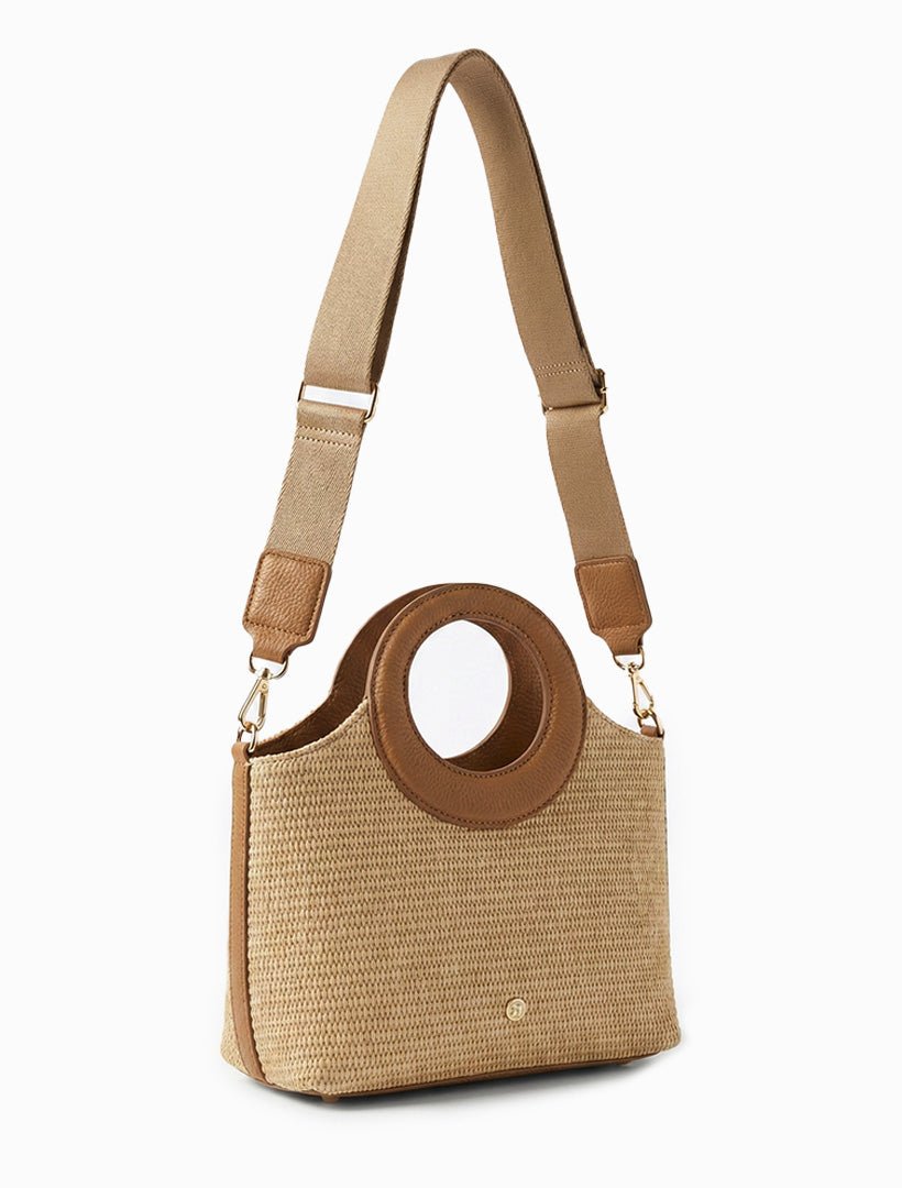 Candice Palma Bag Tan - Zjoosh