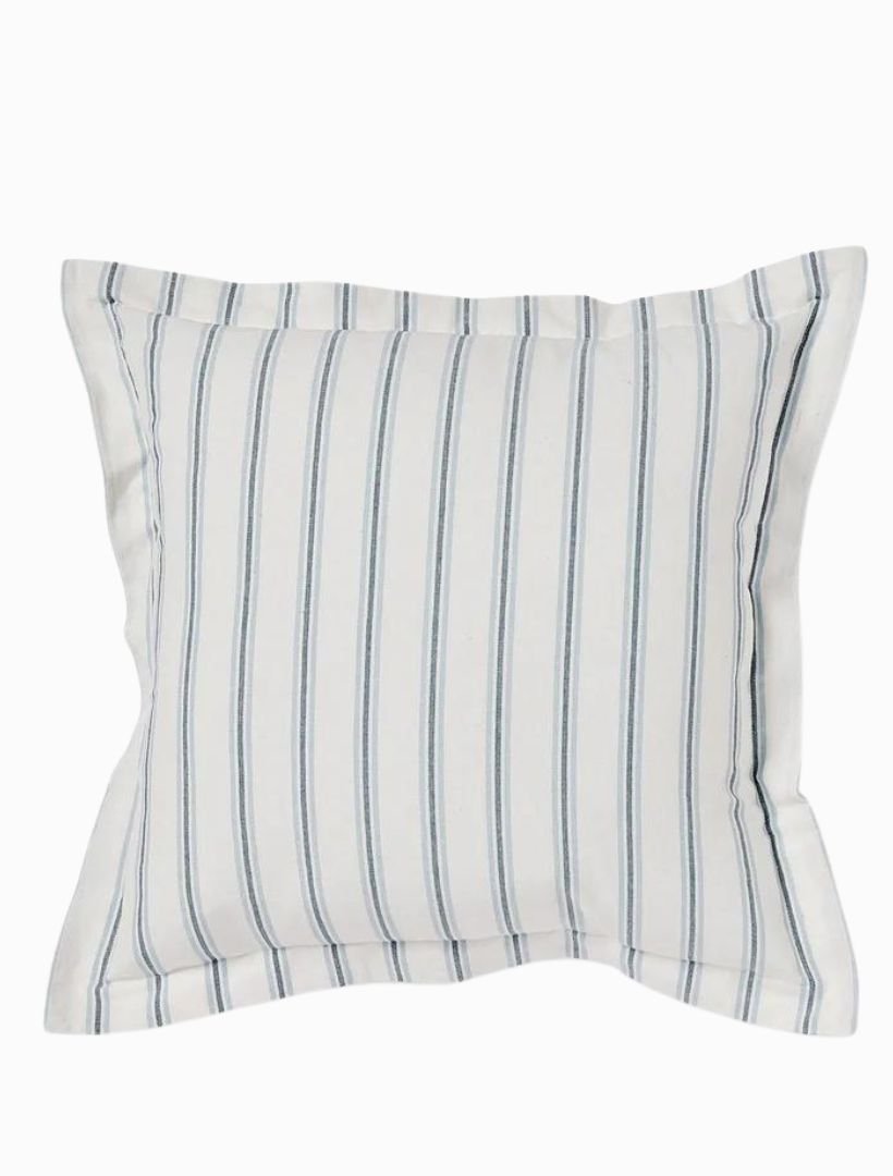 Capri Blue Stripe Cushion 50cm x 50cm - Zjoosh