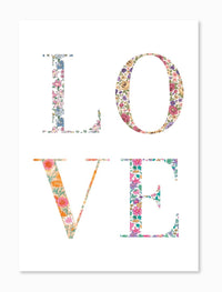 Card Ditsy Love