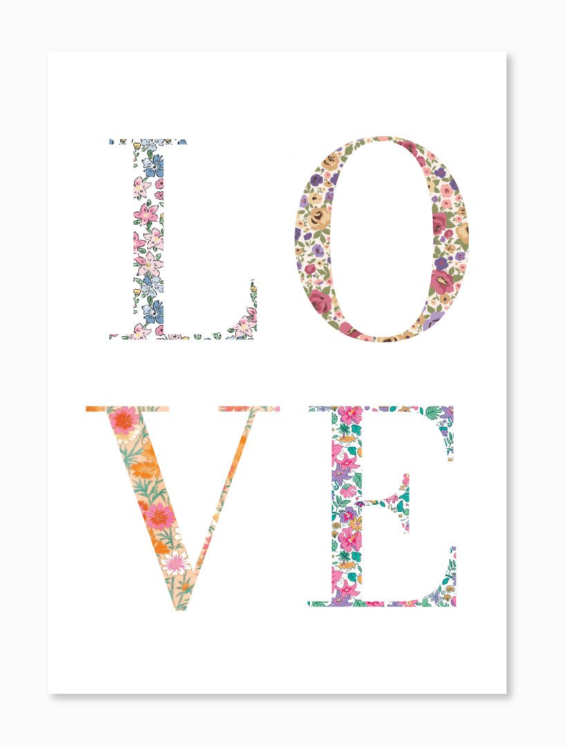 Card Ditsy Love - Zjoosh